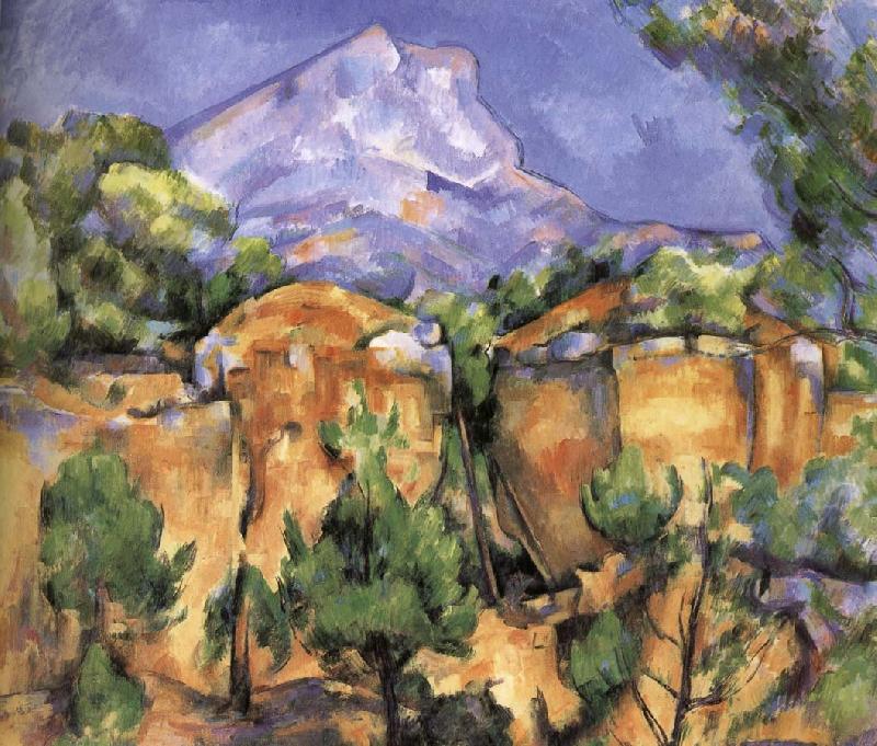 Paul Cezanne Victor St. Hill 6 Norge oil painting art